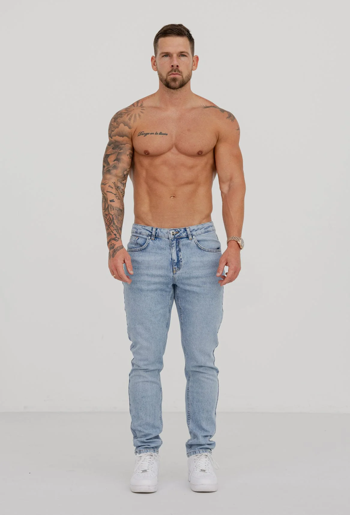 REGULAR FIT JEANS - BLUE - Image 2