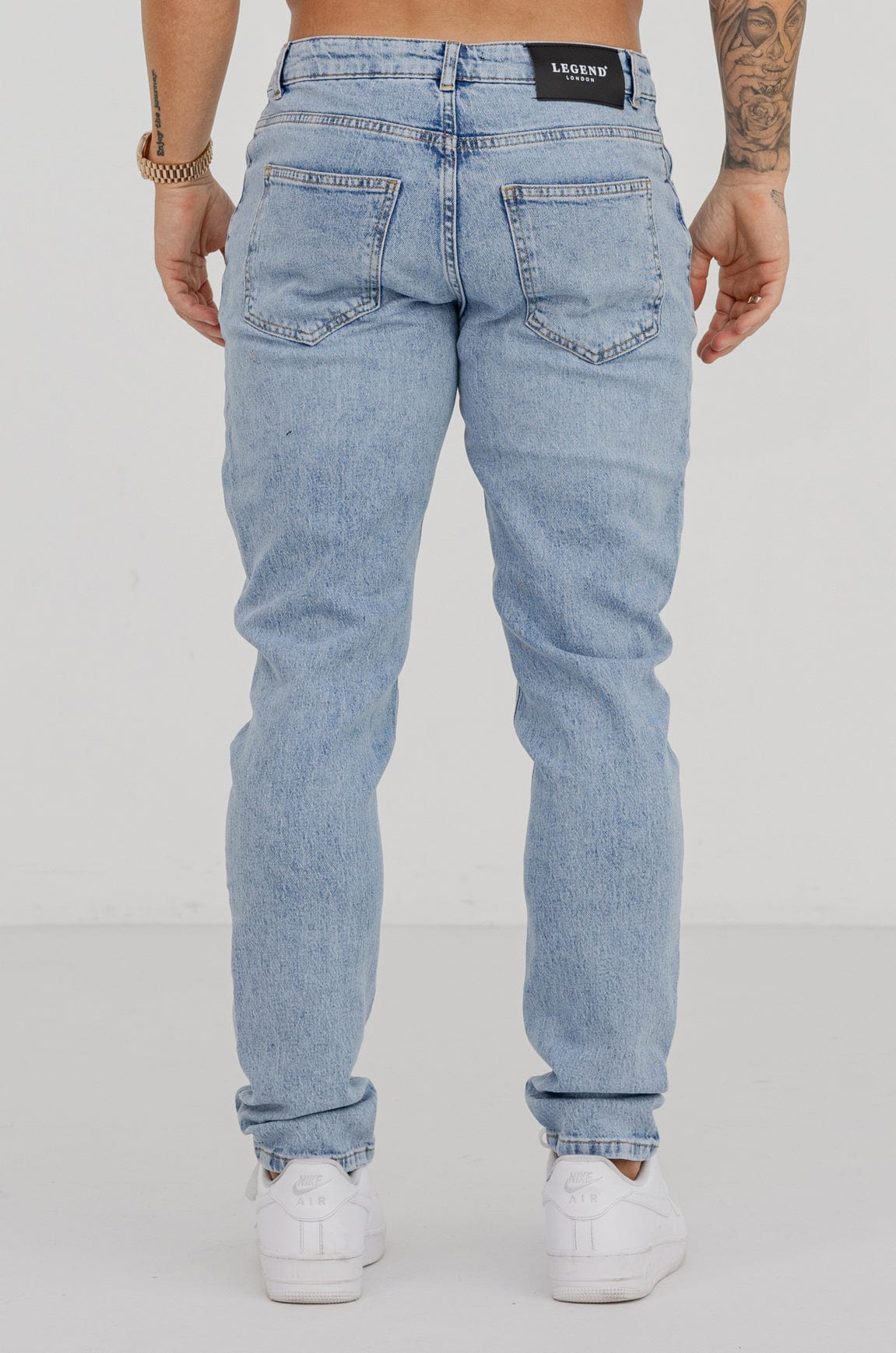 REGULAR FIT JEANS - BLUE - Image 6