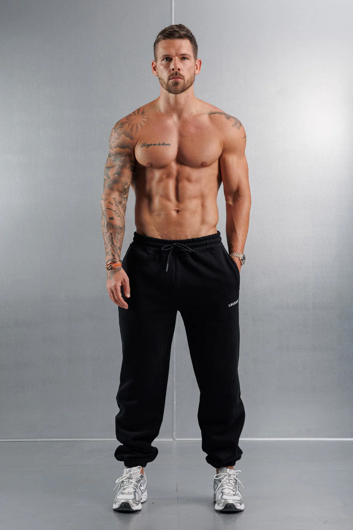 RELAXED JOGGER - BLACK - Image 4