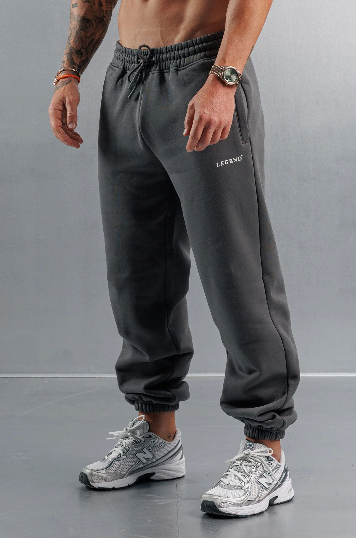 RELAXED JOGGER - DARK GREY - Image 4