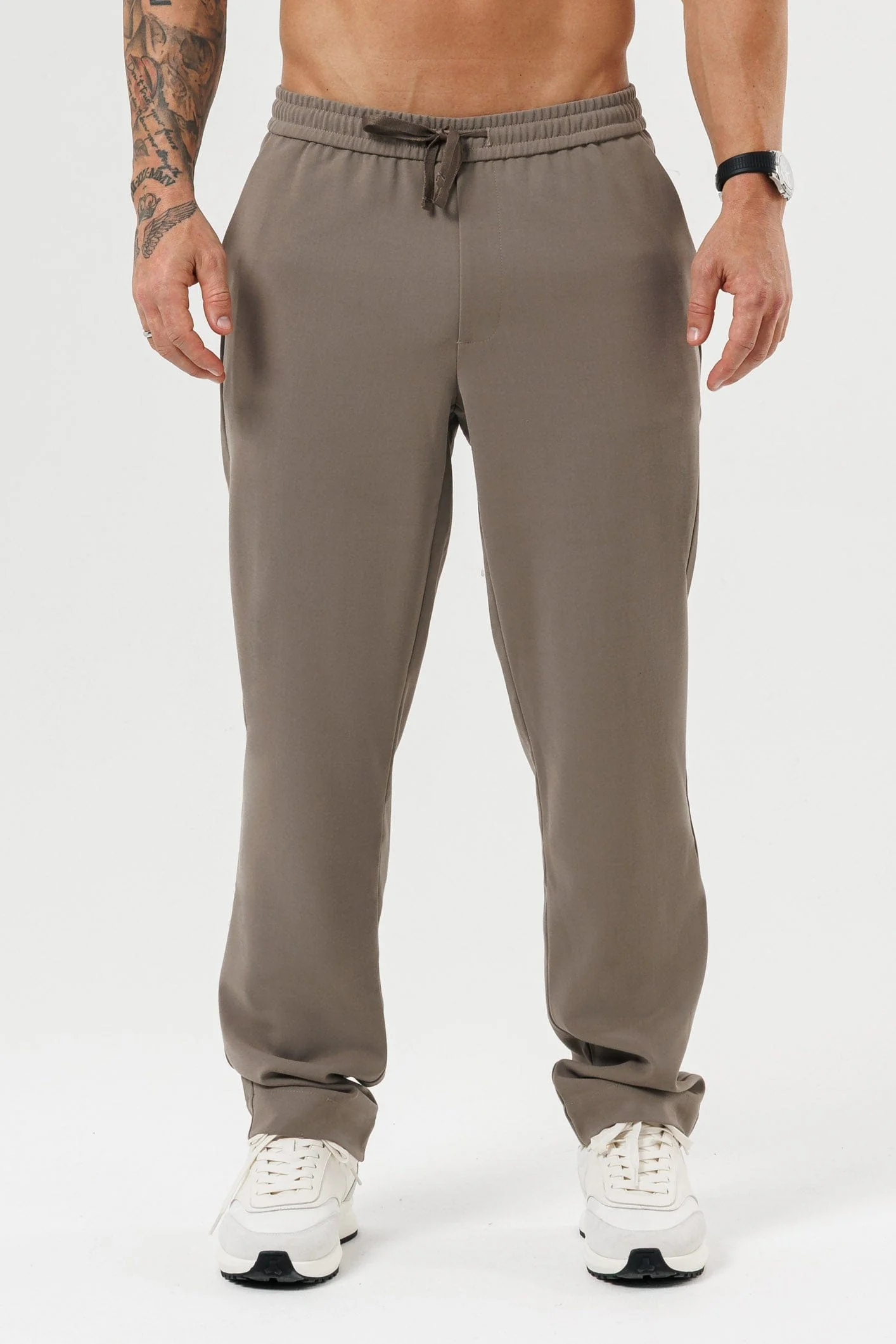 RELAXED TROUSER - TAUPE - Image 2