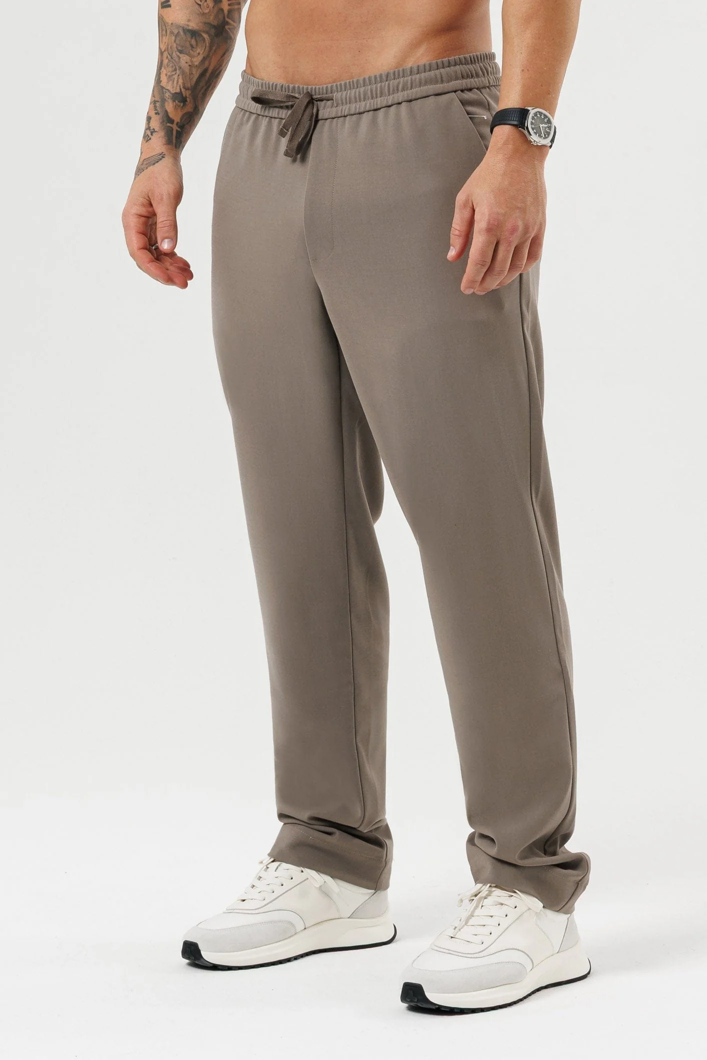 RELAXED TROUSER - TAUPE - Image 3