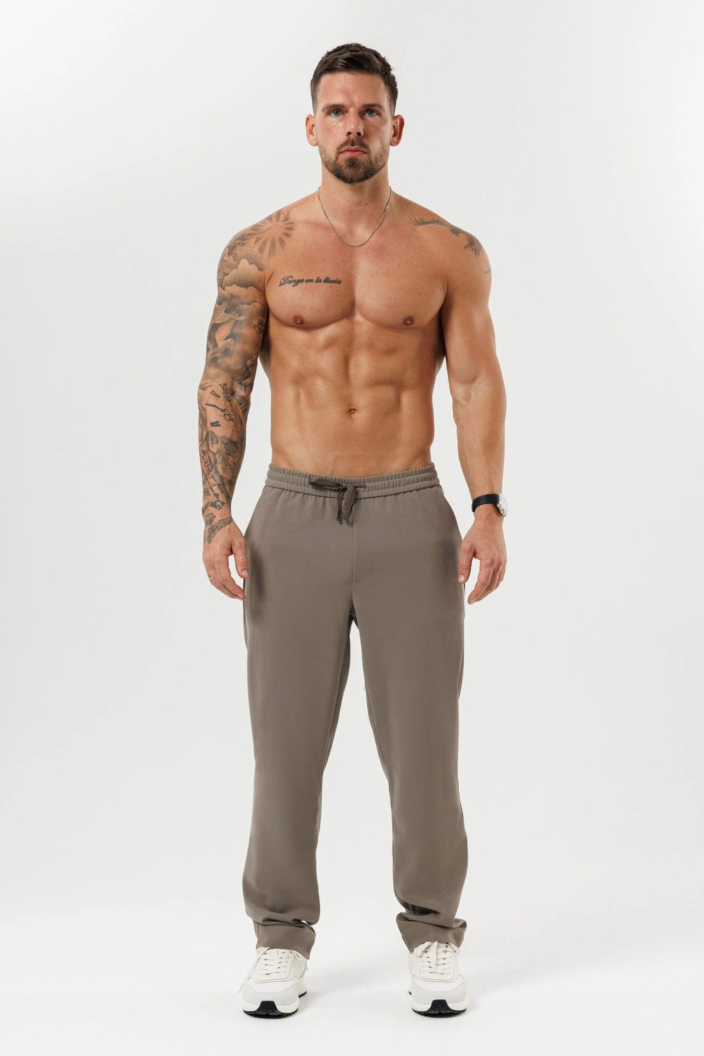 RELAXED TROUSER - TAUPE - Image 5