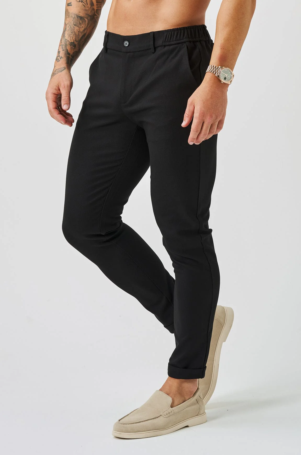 RESORT TROUSER - BLACK - Image 5