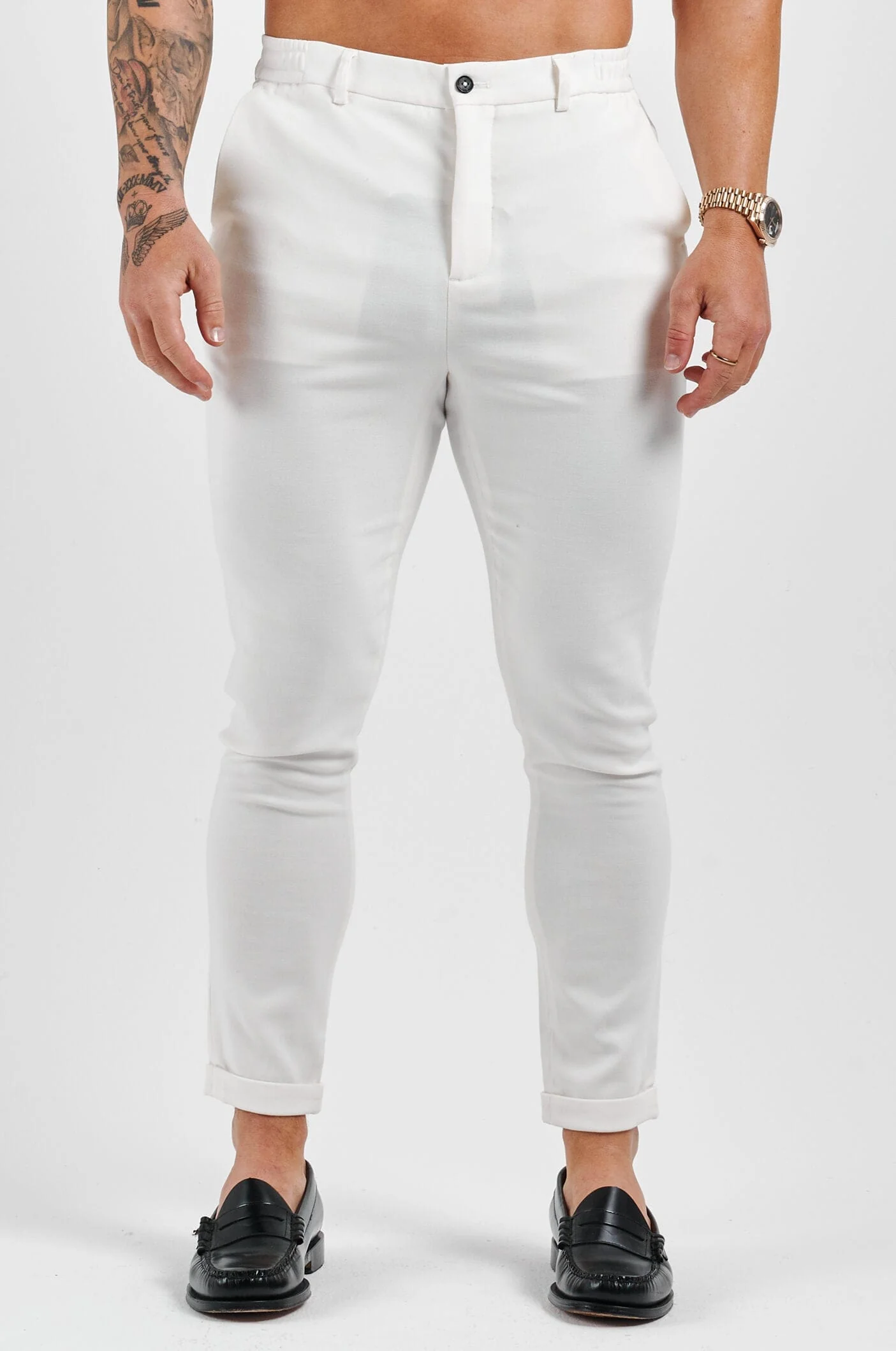 RESORT TROUSER - WHITE - Image 3