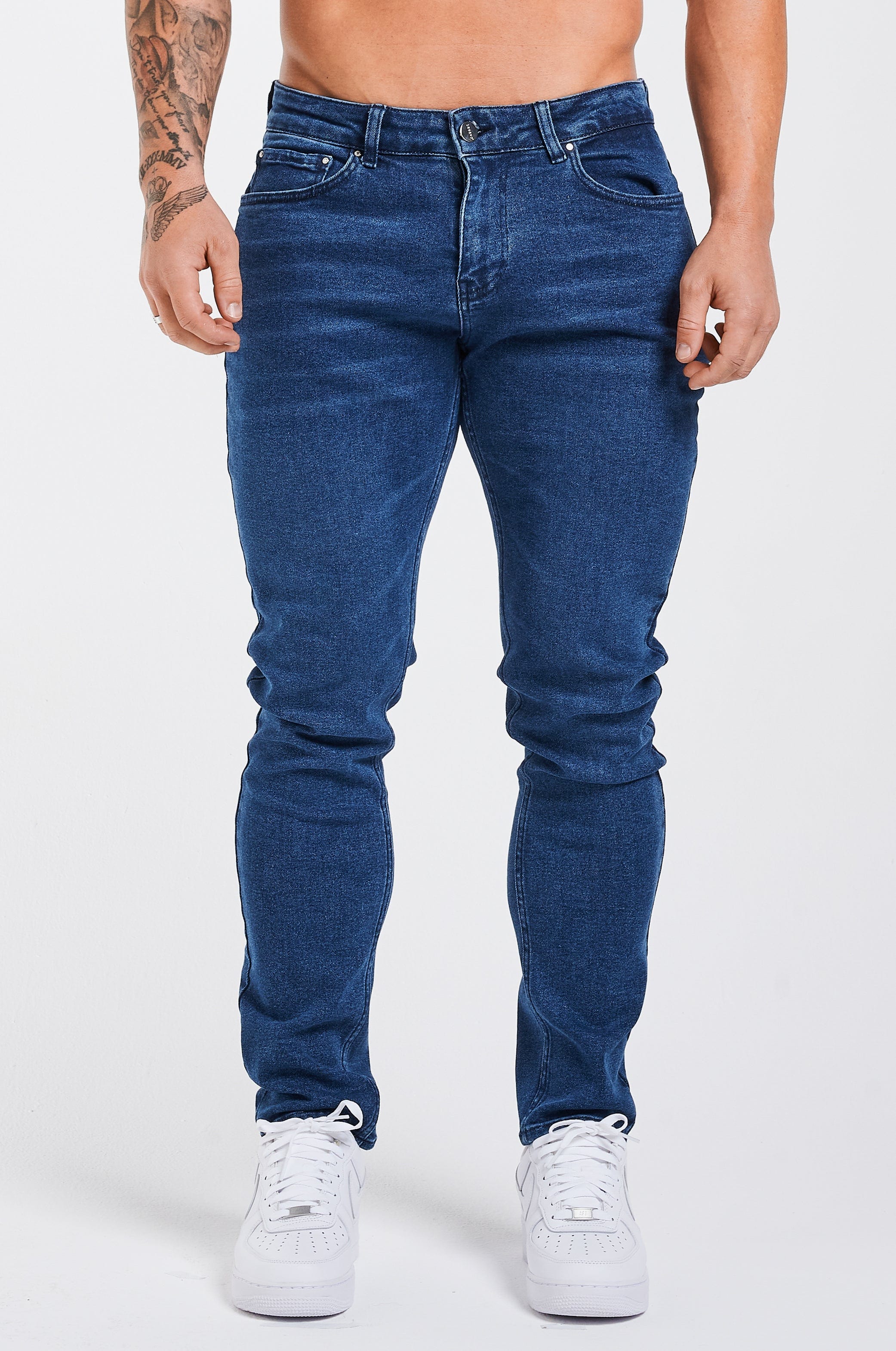 SLIM FIT JEANS 2.0 - DEEP NAVY - Image 2