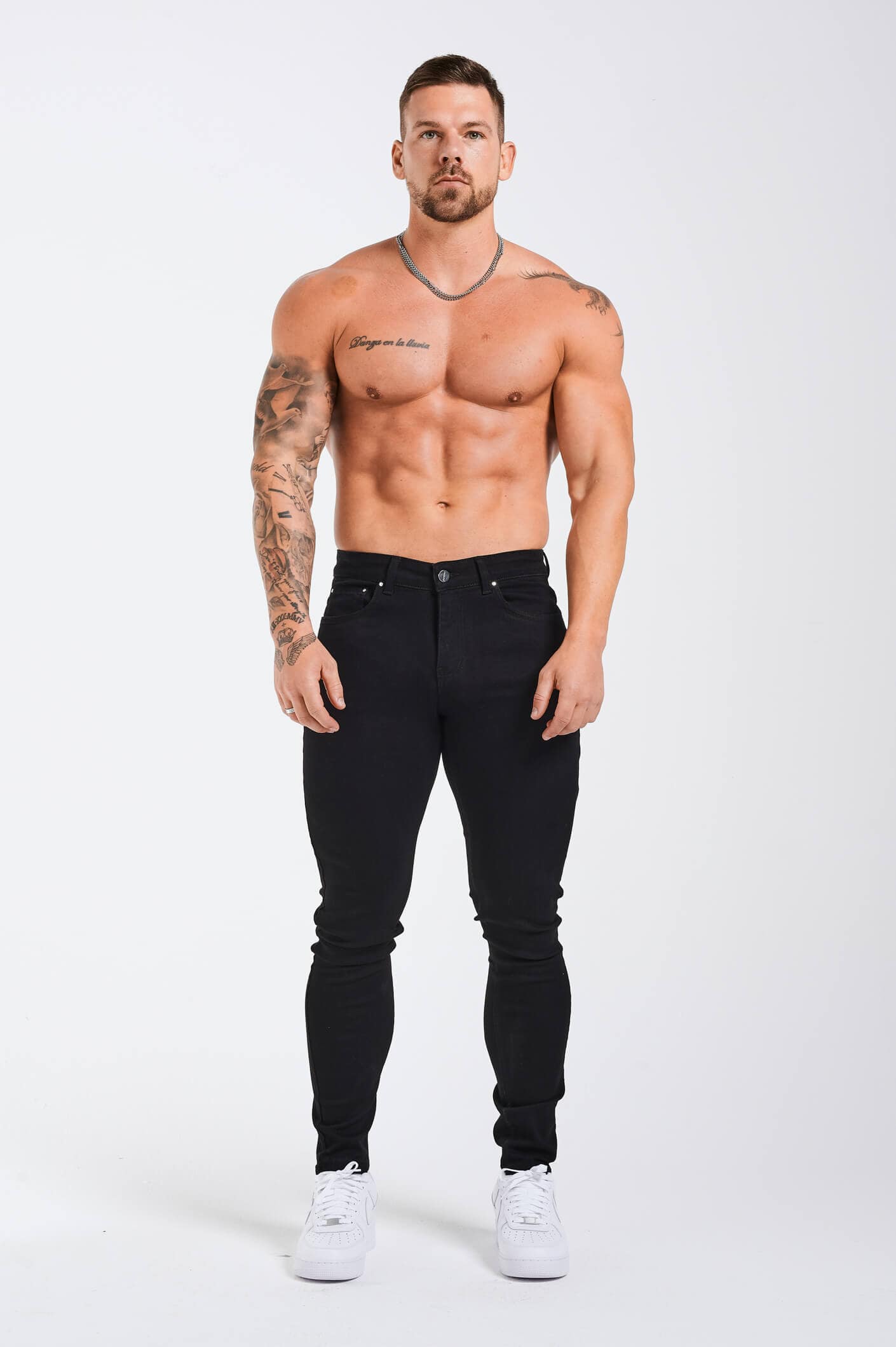 SLIM FIT JEANS 2.0 - BLACK - Image 2