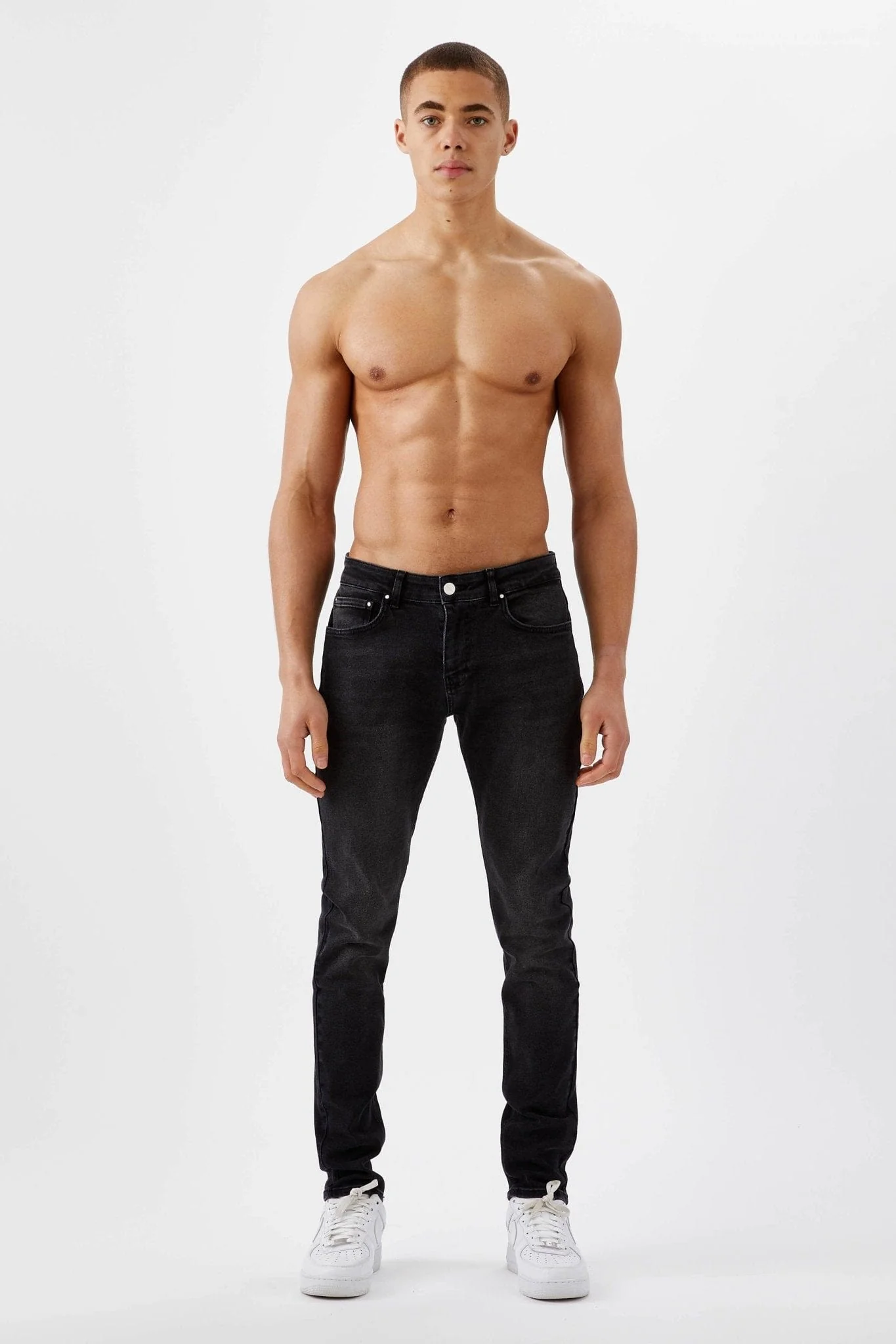 SLIM FIT JEANS 2.0 - CHARCOAL GREY - Image 11