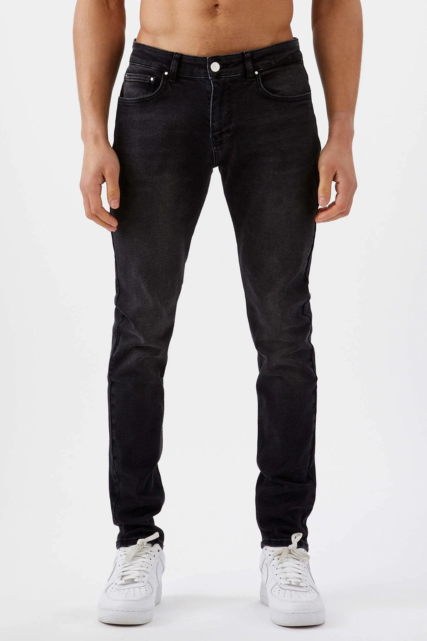 SLIM FIT JEANS 2.0 - CHARCOAL GREY - Image 12
