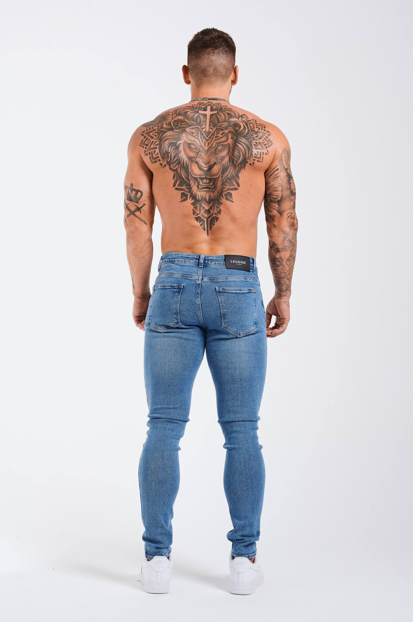 SLIM FIT JEANS 2.0 - LIGHT BLUE - Image 6