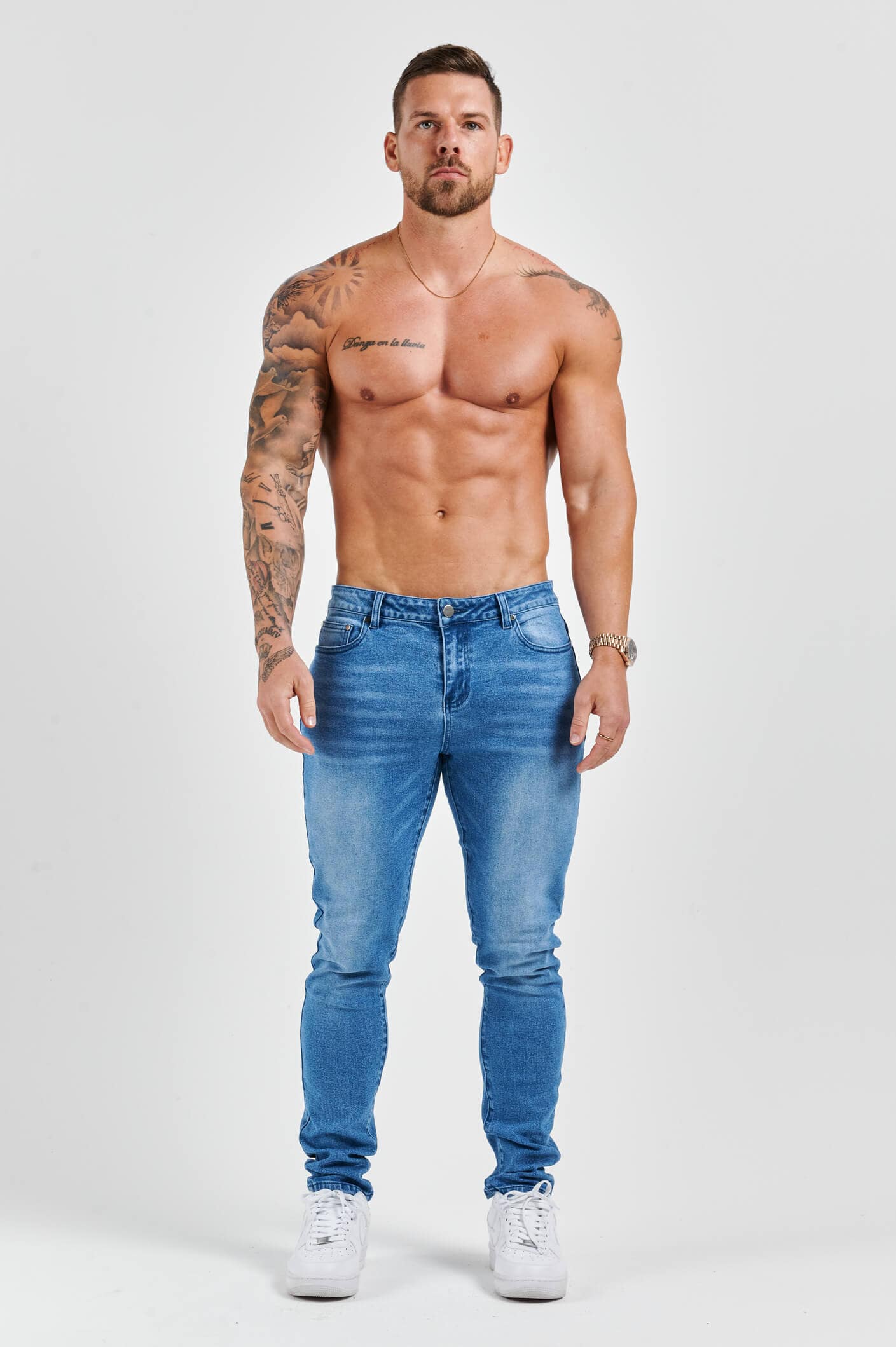 SLIM FIT JEANS 2.0 - SKY BLUE - Image 2