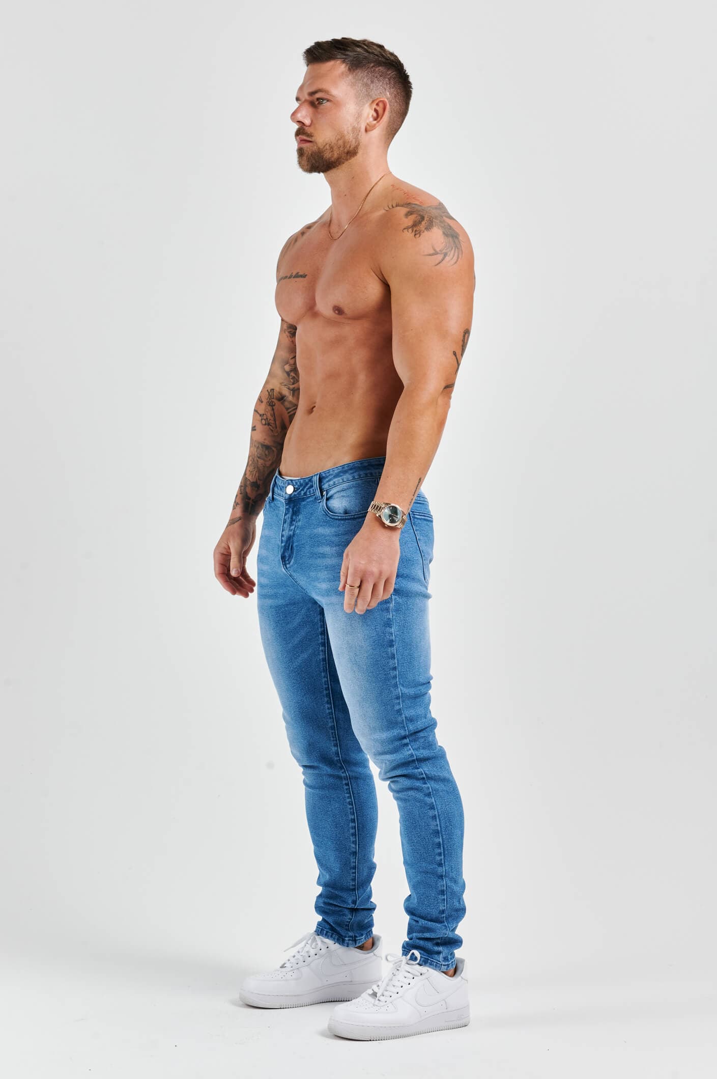 SLIM FIT JEANS 2.0 - SKY BLUE - Image 6