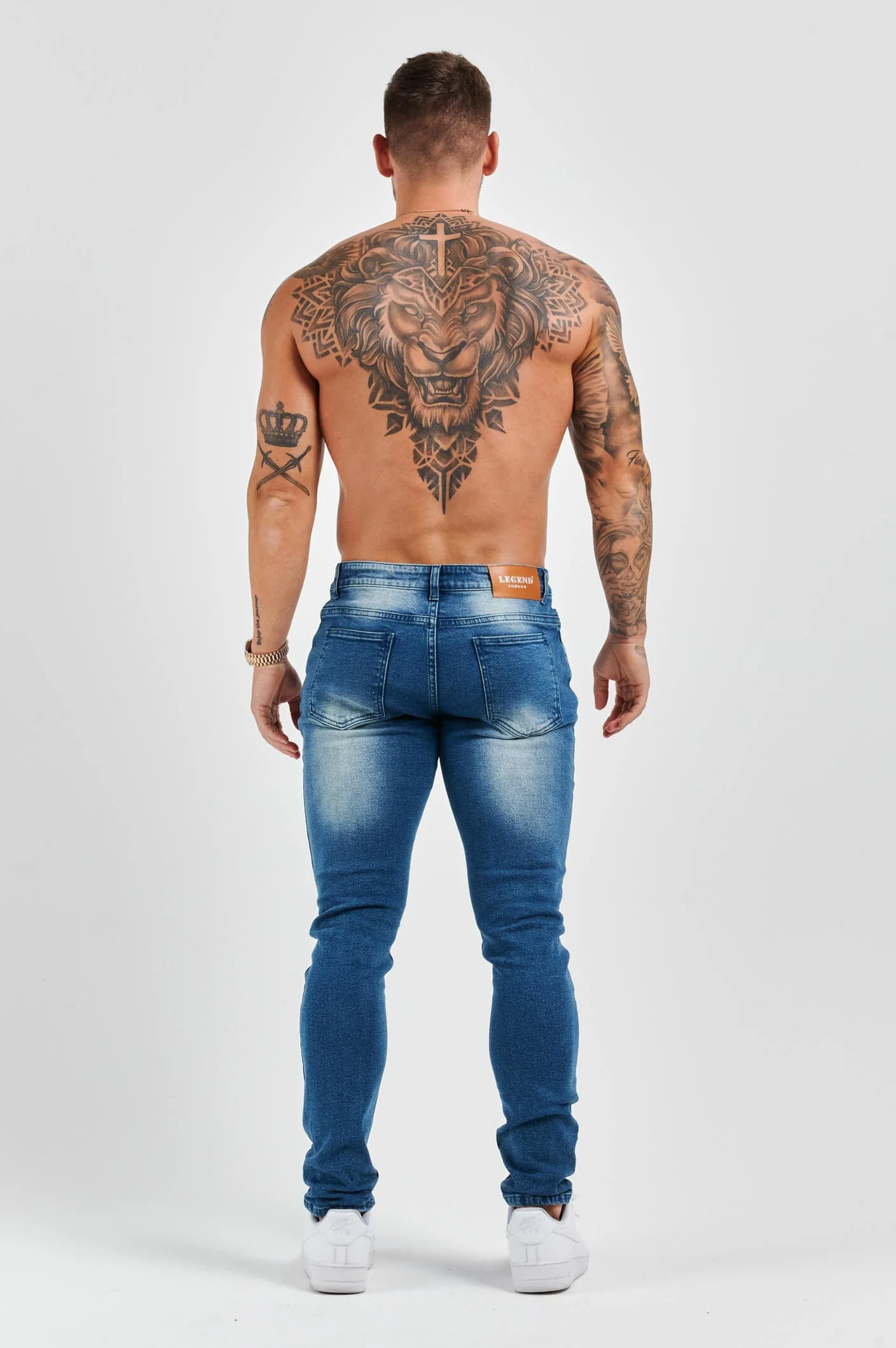 SLIM FIT JEANS 2.0 - VIBRANT BLUE - Image 7