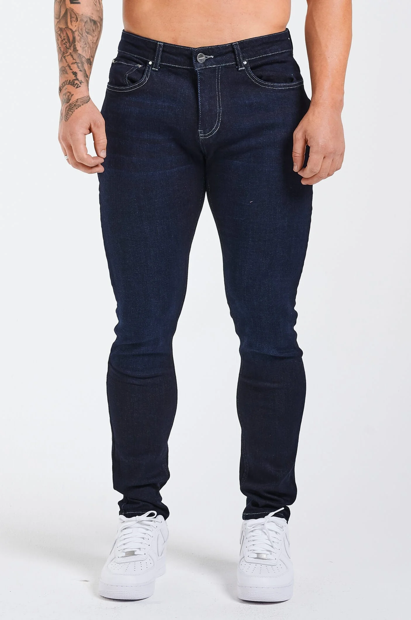 SLIM FIT JEANS 2.0 - RAW INDIGO - Image 3