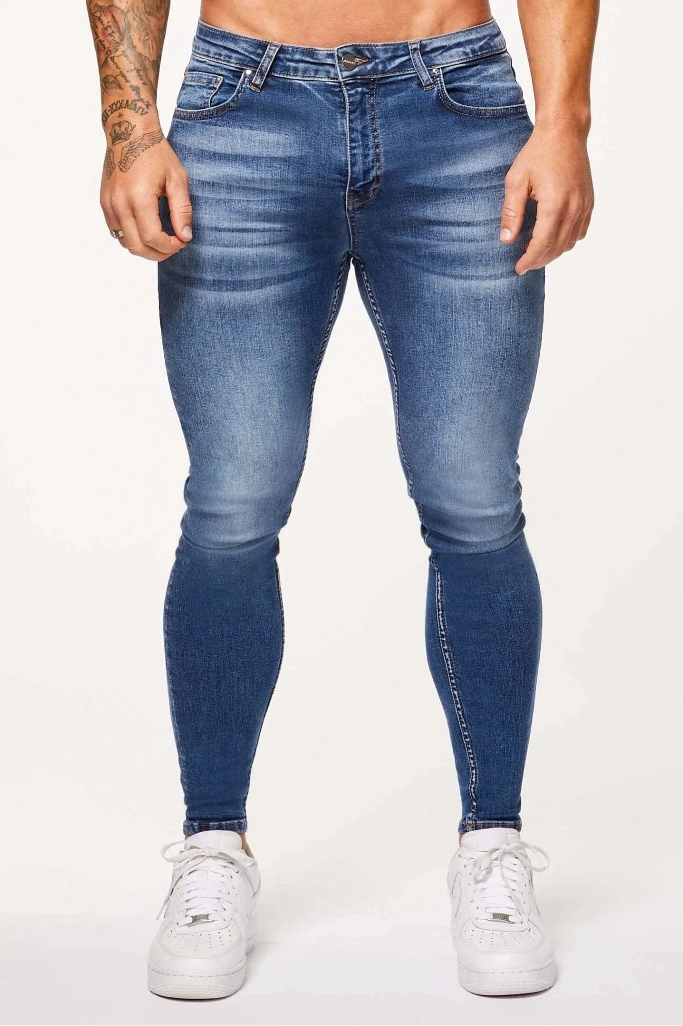 SKINNY FIT JEANS - HERITAGE BLUE - Image 3