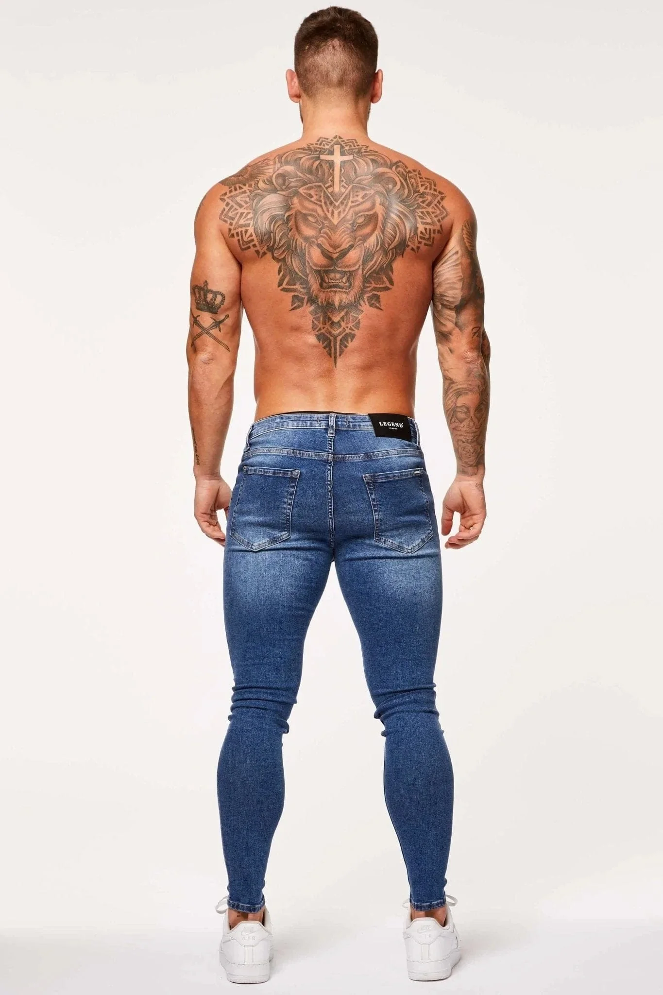 SKINNY FIT JEANS - HERITAGE BLUE - Image 5
