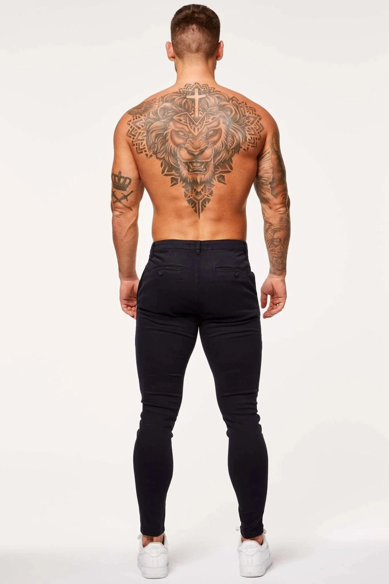 SPRAY-ON STRETCH CHINO - DARK NAVY - Image 5