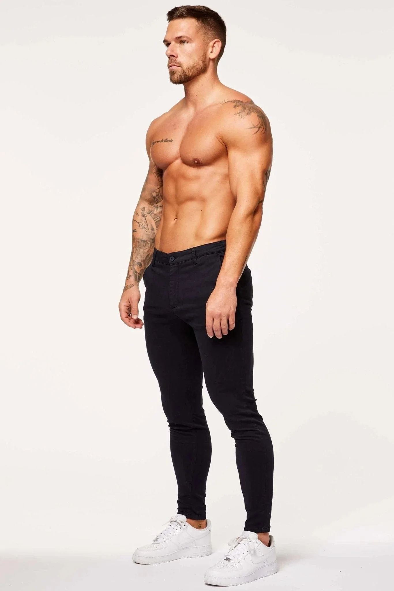 SPRAY-ON STRETCH CHINO - DARK NAVY - Image 6