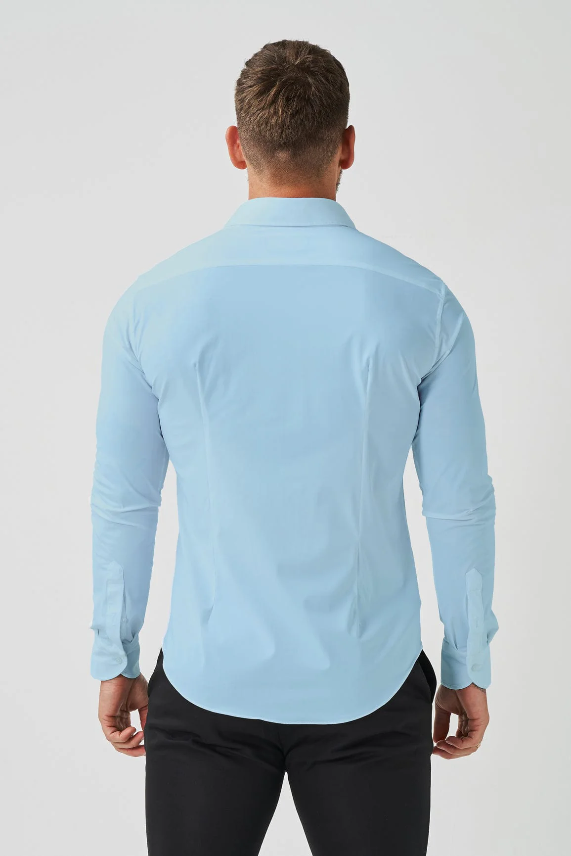 TECHNICAL SHIRT - LIGHT BLUE - Image 4