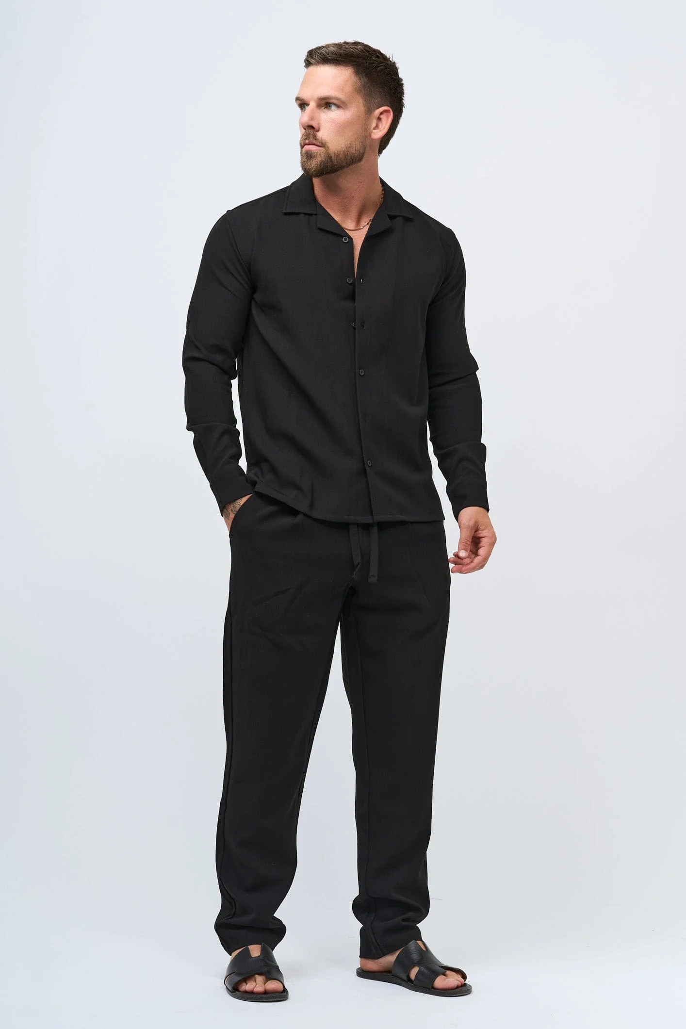 TWIN SET SHIRT - BLACK - Image 6