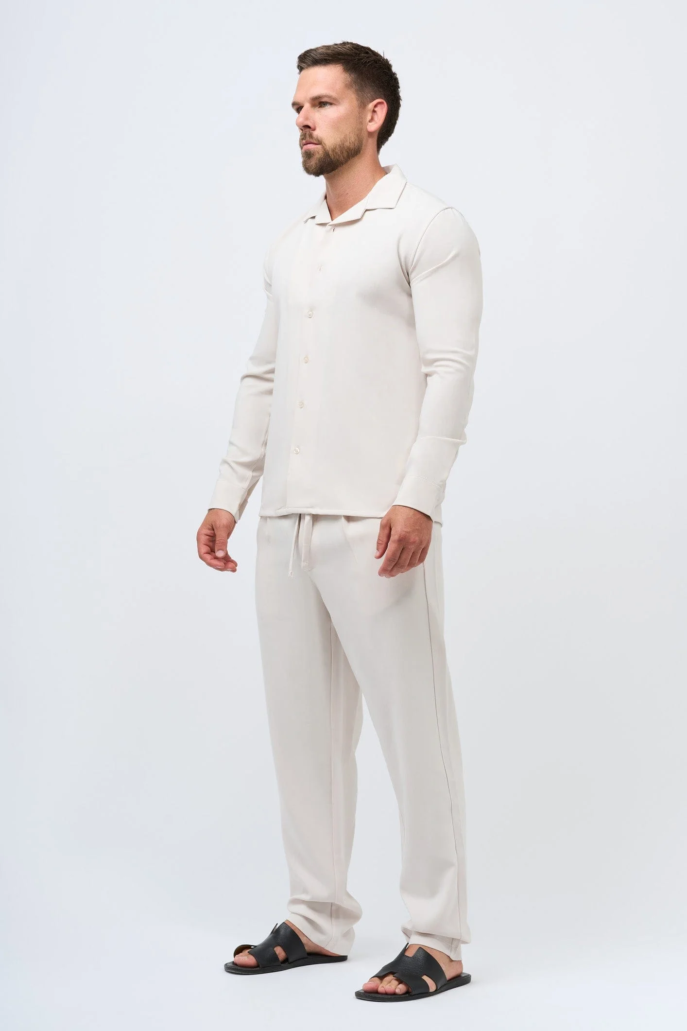 TWIN SET TROUSER - ECRU - Image 3